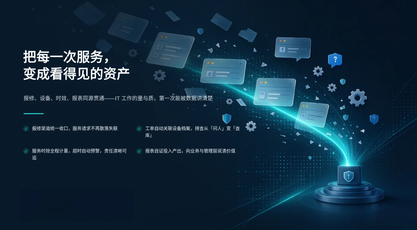 企业 IT 运维数字化方案成效一览
