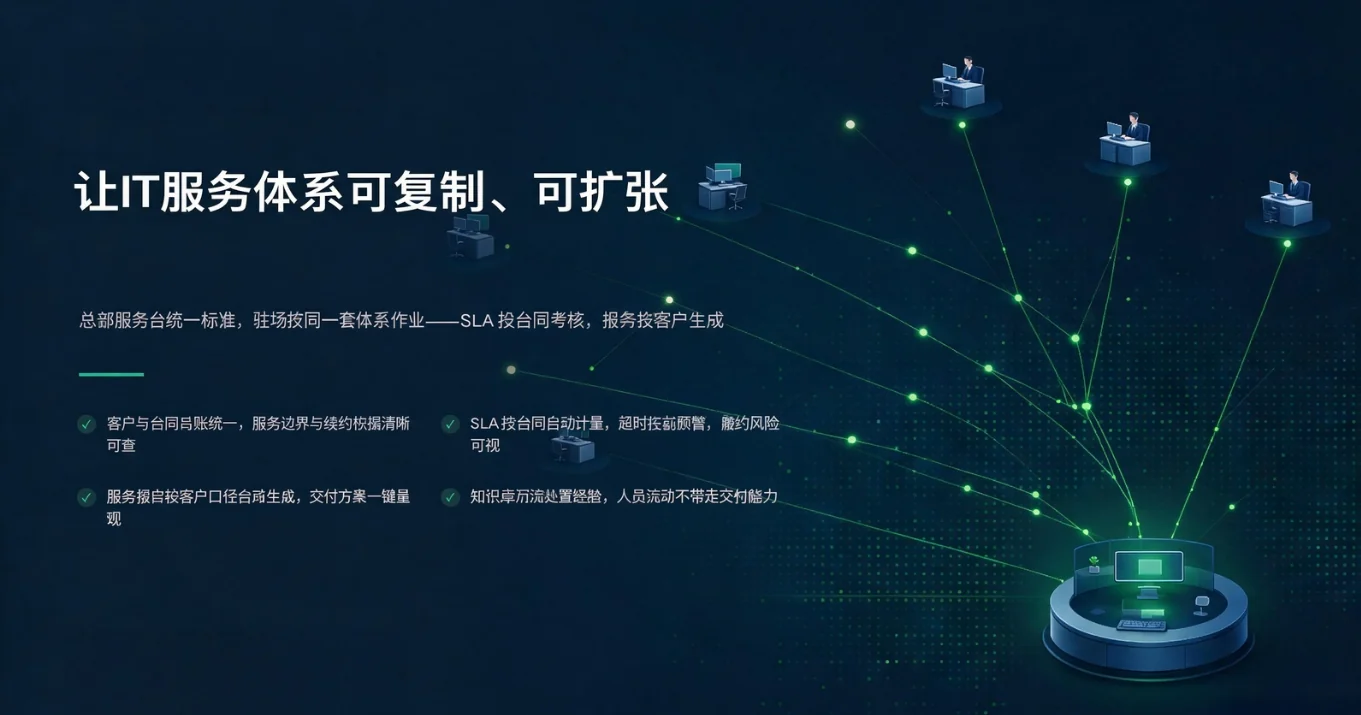 IT 服务商运维共享服务方案成效一览